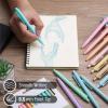 image:imageMr Pen Retractable Gel Pens 12 Pack Vintage Ink Fine Point 07mm Fast Dry Smooth Writing Cute Pens for Drawing Writing Planner and School SuppliesMarshmallow Twist Ink