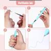 image:imageMr Pen Retractable Gel Pens 12 Pack Vintage Ink Fine Point 07mm Fast Dry Smooth Writing Cute Pens for Drawing Writing Planner and School SuppliesMarshmallow Twist Ink