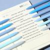 image:imageMr Pen Retractable Gel Pens 12 Pack Vintage Ink Fine Point 07mm Fast Dry Smooth Writing Cute Pens for Drawing Writing Planner and School SuppliesSky Blue Barrel  Black Ink
