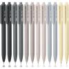 image:imageMr Pen Retractable Gel Pens 12 Pack Vintage Ink Fine Point 07mm Fast Dry Smooth Writing Cute Pens for Drawing Writing Planner and School SuppliesMonochrome Elegance Barrel  Black Ink
