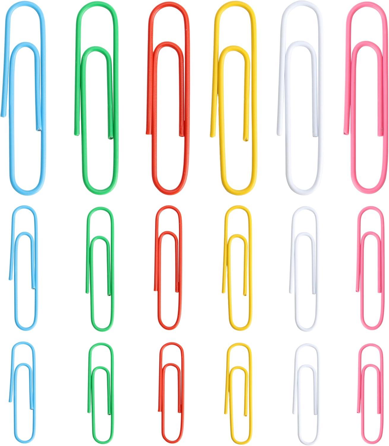 image:imageMr Pen Paper Clips and Binder Clips Set 440 pcs Colorful Binders amp Paperclips Assorted Sizes with Plastic Storage for Home School Office Supplies