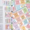 image:imageMr Pen Bible Tabs 75 pcs Colorful Laminated Bible Tabs for Women and Men Bible Tabs for Study Bible Bible Index TabsPastel