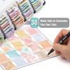 image:imageMr Pen Bible Tabs 75 pcs Colorful Laminated Bible Tabs for Women and Men Bible Tabs for Study Bible Bible Index TabsPastel