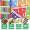 image:imageMr Pen Bible Tabs 75 pcs Colorful Laminated Bible Tabs for Women and Men Bible Tabs for Study Bible Bible Index TabsRainbow Theme