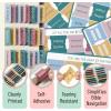 image:imageMr Pen Bible Tabs 75 pcs Colorful Laminated Bible Tabs for Women and Men Bible Tabs for Study Bible Bible Index TabsTulip Touch