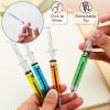 image:imageMr Pen Syringe Pens with Holder 60 Pack Black Ink Retractable Smooth Writing Syringe Pens for Nurses