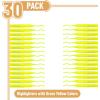 image:imageMr Pen Yellow Highlighters 30 Pack Chisel Tip QuickDry SmearResistant Odorless Yellow Highlighters Bulk for School Office amp Journaling