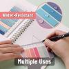 image:imageMr Pen Colorful Sticky Tabs 16 Sets 3200 pcs Translucent Page Markers WaterResistant Book Tabs for Annotating Bible Study Planning Indexing amp Document Organization PastelMorandi and Vintage