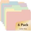 image:imageMr Pen Poly File Folders with Tabs 13 Cut Tab 36 Pack Letter Size Golden Sand Plastic File Folders Letter Size 85 x 11 inches for Office School Business Documents Files PaperMorandi Colors