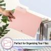 image:imageMr Pen Poly File Folders with Tabs 13 Cut Tab 36 Pack Letter Size Golden Sand Plastic File Folders Letter Size 85 x 11 inches for Office School Business Documents Files PaperPastel Colors