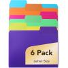 image:imageMr Pen Poly File Folders with Tabs 13 Cut Tab 36 Pack Letter Size Golden Sand Plastic File Folders Letter Size 85 x 11 inches for Office School Business Documents Files PaperBright Colors
