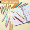 image:imageMr Pen Dual Tip Aesthetic Highlighters and Ballpoint Pens No Bleed 12 Pack Assorted Colors Bible Highlighters and Pens No Bleed Fast Dry amp No Smear for Bible Journaling Planner School Supplies