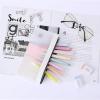 image:imageMr Pen Clear Pencil Pouch 850x425 6 Pack Durable TPU Material Medium WaterResistant Pencil Bags with Smooth Zipper Multipurpose Clear Pouch for Stationery School Office Travel SuppliesDusty Rose