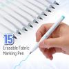 image:imageMr Pen Fabric Markers for Sewing 15 Pack Blue Erasable Water Soluble Fabric Marker Fabric Pens for Sewing Erasable Washable Fabric Marker Water Soluble Pen Fabric Marking Pens for Sewing15