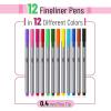 image:imageMr Pen Colored Fineliner Pens 46 Pack 04mm Fine Point Smooth Bible Journaling Pens Bulk for Detailed Drawing NoteTaking Coloring Sketching Planning amp Art Projects School SuppliesAssorted Colors