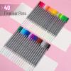 image:imageMr Pen Colored Fineliner Pens 46 Pack 04mm Fine Point Smooth Bible Journaling Pens Bulk for Detailed Drawing NoteTaking Coloring Sketching Planning amp Art Projects School SuppliesAssorted Colors
