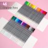 image:imageMr Pen Colored Fineliner Pens 46 Pack 04mm Fine Point Smooth Bible Journaling Pens Bulk for Detailed Drawing NoteTaking Coloring Sketching Planning amp Art Projects School SuppliesAssorted Colors
