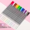 image:imageMr Pen Colored Fineliner Pens 46 Pack 04mm Fine Point Smooth Bible Journaling Pens Bulk for Detailed Drawing NoteTaking Coloring Sketching Planning amp Art Projects School SuppliesAssorted Colors