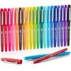 image:imageMr Pen Felt Tip Pens 36 Pack 07 mm Purple Felt Tip Pens Bulk Fast Dry No Smear Planner Markers for Underlining Writing Drawing Journaling SuppliesAssorted Colors
