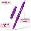 image:imageMr Pen Felt Tip Pens 36 Pack 07 mm Purple Felt Tip Pens Bulk Fast Dry No Smear Planner Markers for Underlining Writing Drawing Journaling SuppliesAssorted Colors