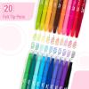 image:imageMr Pen Felt Tip Pens 36 Pack 07 mm Purple Felt Tip Pens Bulk Fast Dry No Smear Planner Markers for Underlining Writing Drawing Journaling SuppliesAssorted Colors