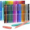 image:imageMr Pen Felt Tip Pens 36 Pack 07 mm Purple Felt Tip Pens Bulk Fast Dry No Smear Planner Markers for Underlining Writing Drawing Journaling SuppliesAssorted Colors