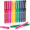 image:imageMr Pen Felt Tip Pens 36 Pack 07 mm Purple Felt Tip Pens Bulk Fast Dry No Smear Planner Markers for Underlining Writing Drawing Journaling SuppliesAssorted Colors