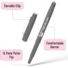 image:imageMr Pen Felt Tip Pens 36 Pack 07 mm Purple Felt Tip Pens Bulk Fast Dry No Smear Planner Markers for Underlining Writing Drawing Journaling SuppliesAssorted Colors