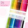 image:imageMr Pen Felt Tip Pens 36 Pack 07 mm Purple Felt Tip Pens Bulk Fast Dry No Smear Planner Markers for Underlining Writing Drawing Journaling SuppliesAssorted Colors