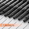 image:imageMr Pen Felt Tip Pens 36 Pack 07 mm Purple Felt Tip Pens Bulk Fast Dry No Smear Planner Markers for Underlining Writing Drawing Journaling SuppliesBlack