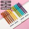image:imageMr Pen Retractable Gel Pens 12 Pack Black Ink Earthy Color Barrel Gel Pens Gel Pens Fine Point 05mm Retractable Pens Cute Pens Gel Ink Pens Aesthetic Pens for Journaling Fine Tip Pens