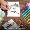 image:imageMr Pen Retractable Gel Pens 12 Pack Black Ink Earthy Color Barrel Gel Pens Gel Pens Fine Point 05mm Retractable Pens Cute Pens Gel Ink Pens Aesthetic Pens for Journaling Fine Tip Pens