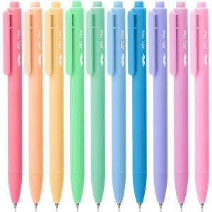 image:imageMr Pen Retractable Gel Pens 10 Pack Colorful Ink Fine Point 07mm Fast Dry Smooth Writing Cute Pens for Drawing Writing Planner and School Supplies