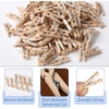 image:imageMr Pen Mini Wooden Clothes Pins for Photo 1 Inch 200 Pack  White Small Clothespins with 10 Meter Jute Twine for Scrapbooking Labeling Plants Gift Tags Tiny Crafts Photo DisplayWood