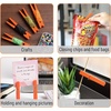 image:imageMr Pen Mini Wooden Clothes Pins for Photo 1 Inch 200 Pack  White Small Clothespins with 10 Meter Jute Twine for Scrapbooking Labeling Plants Gift Tags Tiny Crafts Photo DisplayOrange
