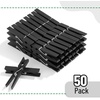 image:imageMr Pen Mini Wooden Clothes Pins for Photo 1 Inch 200 Pack  White Small Clothespins with 10 Meter Jute Twine for Scrapbooking Labeling Plants Gift Tags Tiny Crafts Photo DisplayBlack