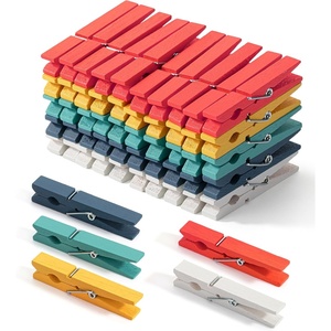image:imageMr Pen Mini Wooden Clothes Pins for Photo 1 Inch 200 Pack  White Small Clothespins with 10 Meter Jute Twine for Scrapbooking Labeling Plants Gift Tags Tiny Crafts Photo DisplayAssorted Colors