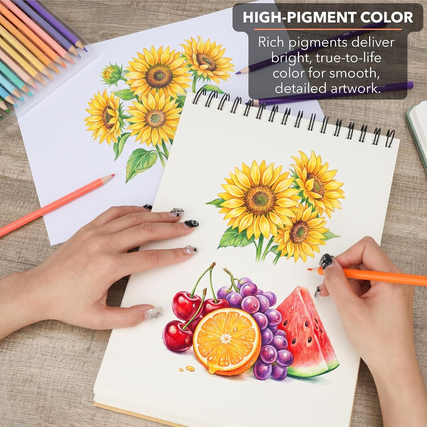 image:imageMr Pen Colored Pencils for Kids 72 Pack Soft Core PreSharpened  Color Pencils Bulk for Adult Coloring Book Drawing Sketching Teacher Supplies Classroom Prizes Kids Party Favors