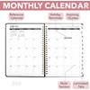 image:imageMr Pen 20262027July 2026  June 2027  Weekly amp Monthly Calendar Notebook Green Hardcover Spiral Bound with Tabs and Inner Pocket A5 63 x 85Black