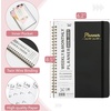 image:imageMr Pen 20262027July 2026  June 2027  Weekly amp Monthly Calendar Notebook Green Hardcover Spiral Bound with Tabs and Inner Pocket A5 63 x 85Black
