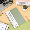 image:imageMr Pen 20262027July 2026  June 2027  Weekly amp Monthly Calendar Notebook Green Hardcover Spiral Bound with Tabs and Inner Pocket A5 63 x 85Green