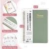 image:imageMr Pen 20262027July 2026  June 2027  Weekly amp Monthly Calendar Notebook Green Hardcover Spiral Bound with Tabs and Inner Pocket A5 63 x 85Green