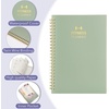 image:imageMr Pen Fitness Workout Journal for Women amp Men A558 x 82  160 Pages Spiral Blush Workout Log Book Planner for Tracking ProgressGreen
