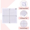 image:imageMr Pen Graph Paper Sticky Notes 6 Pads 3x3 Inch Pastel Colors  Graph Sticky Notes Math Graph Paper Graphing Sticky Notes Grid Sticky Notes Grid Notepad Mini Graph PaperWhite