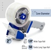 image:imageMr Pen Packing Tape Dispenser Gun 2Inch Blue 4 Pack with 4 Rolls Tape  Heavy Duty Packing Tape with Dispenser for Mailing Moving Boxes and PackagingBlue