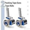 image:imageMr Pen Packing Tape Dispenser Gun 2Inch Blue 4 Pack with 4 Rolls Tape  Heavy Duty Packing Tape with Dispenser for Mailing Moving Boxes and PackagingBlue