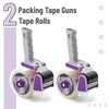 image:imageMr Pen Packing Tape Dispenser Gun 2Inch Blue 4 Pack with 4 Rolls Tape  Heavy Duty Packing Tape with Dispenser for Mailing Moving Boxes and PackagingPurple