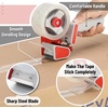 image:imageMr Pen Packing Tape Dispenser Gun 2Inch Blue 4 Pack with 4 Rolls Tape  Heavy Duty Packing Tape with Dispenser for Mailing Moving Boxes and PackagingRed