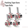 image:imageMr Pen Packing Tape Dispenser Gun 2Inch Blue 4 Pack with 4 Rolls Tape  Heavy Duty Packing Tape with Dispenser for Mailing Moving Boxes and PackagingRed