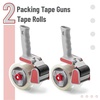 image:imageMr Pen Packing Tape Dispenser Gun 2Inch Blue 4 Pack with 4 Rolls Tape  Heavy Duty Packing Tape with Dispenser for Mailing Moving Boxes and PackagingRed